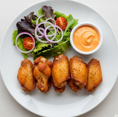 6 Pcs Chicken Wings 