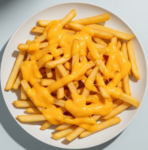 Fries With Cheese 